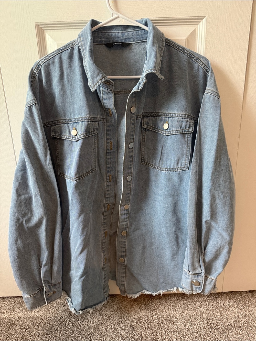 Women’s Casual Denim Button Up